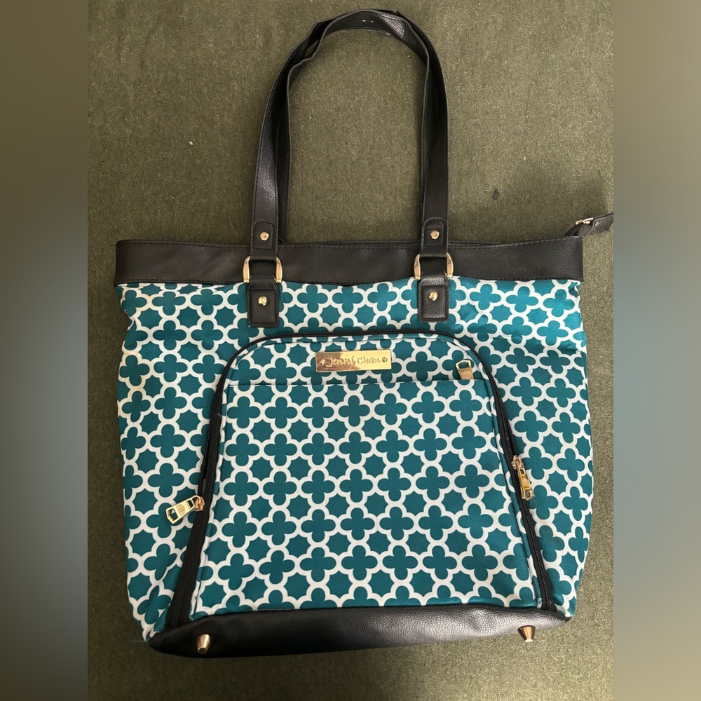 Jenni Chan EUC++ Aria Broadway 18” Computer Tote Teal